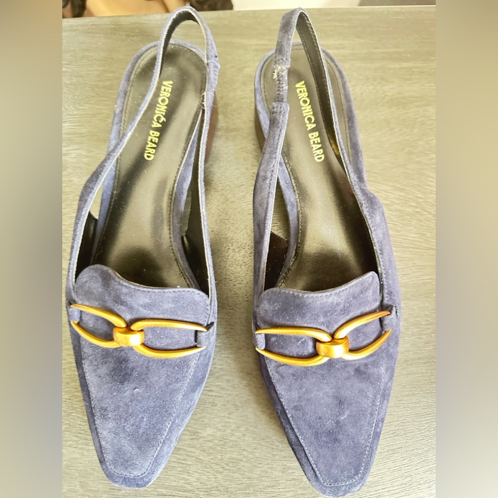 🆕 Veronica Beard Casie Slingback Pump Sz 7 NEW